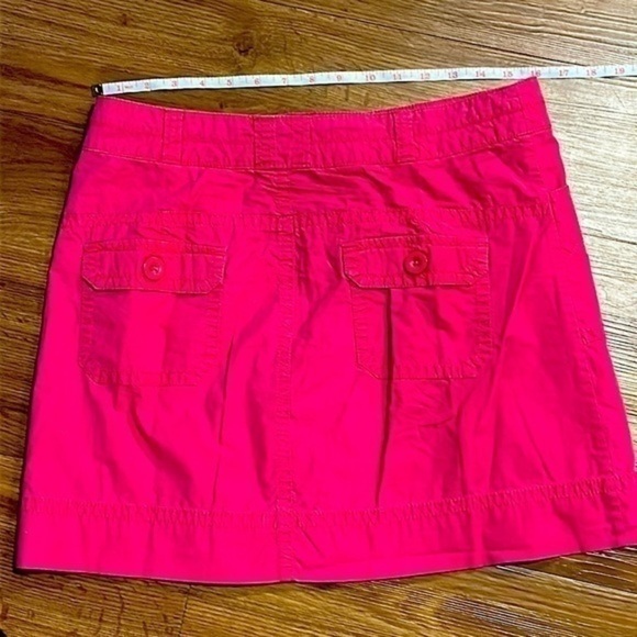 Vintage Barbiecore Sexy H&M Pink Denim Miniskirt size US 10 - Picture 3 of 4